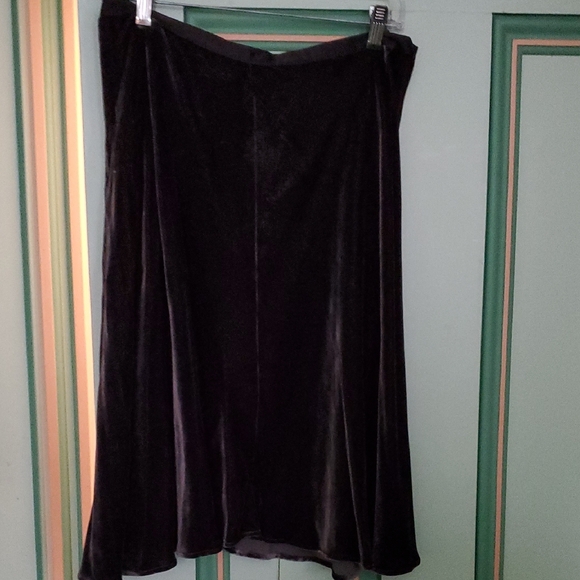 Elegant Velvet Skirt